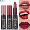 Матовая помада Матовая, легко наносимая краска Легкий роскошный блеск для губ Стойкая увлажняющая помада в длинном тюбике