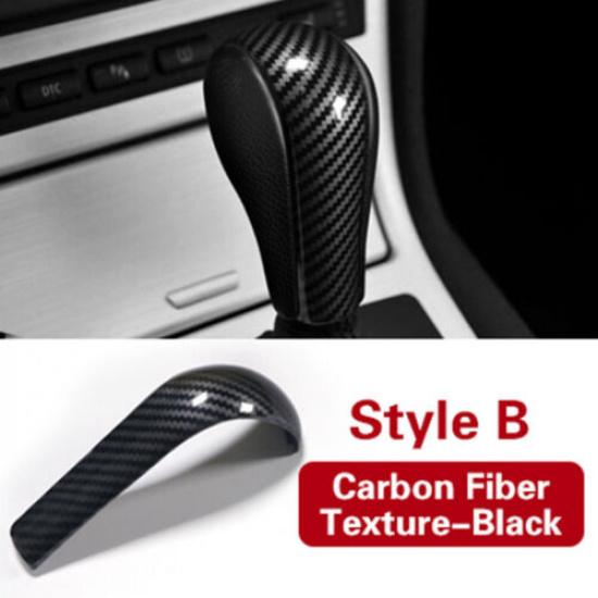 For BMW E90 E91 E92 E93 3-Series Car Decoration Moulding Shift Gear Knob Cover
