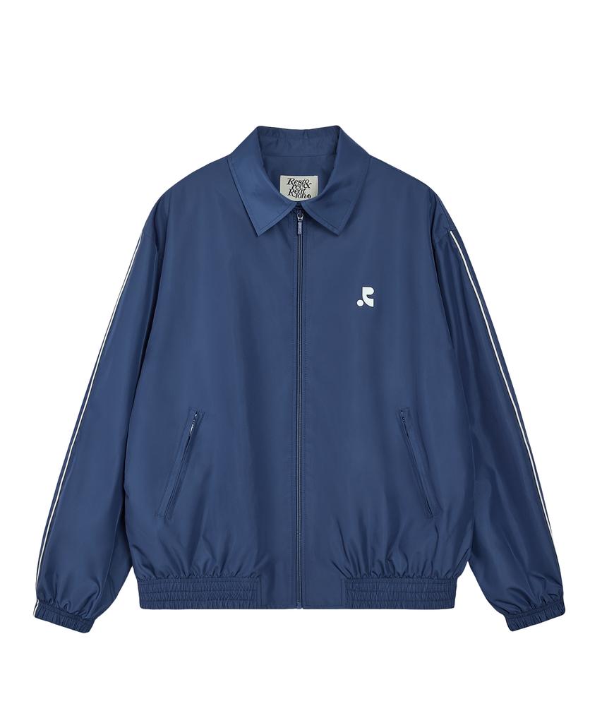 Rest&Recreation Oversized Collar Jacket - Blue