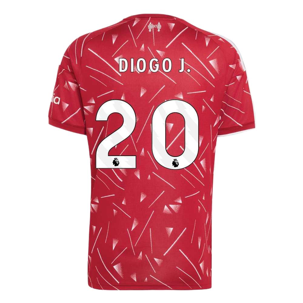 adidas Ливерпуль Диогу Жота 20 Домашняя Быстросохнущая Футболка с Длинным Рукавом для Футбола Версия Фаната Мужские топы KA6852-20
