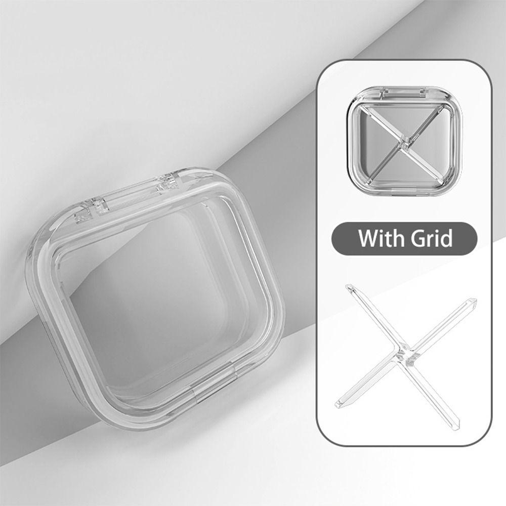 Новый держатель для коробок Прозрачная коробка для хранения зубных протезов Коробка для брекетов Футляр для зубных протезов Контейнер для каппы