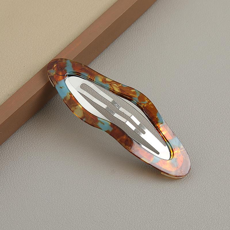 Новые Винтажные Геометрические Облачные Заколки для Волос с Боковой Челкой, Зажим BB, Сладкий Макияж, Заколки для Волос, Барретты, Головные Уборы, Аксессуары для Волос для Девочек и Женщин