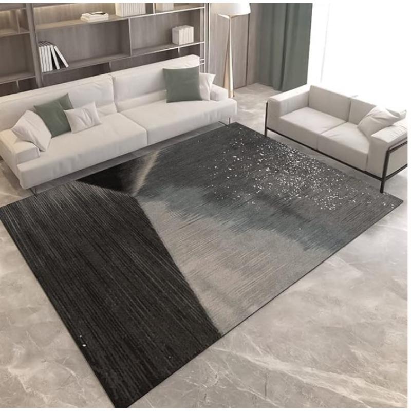 Modern Minimalist Geometric Living Room Carpet Home Bedroom Bedside Carpet Large-area Carpet Mat