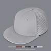 High Quality Full Closed Mens Baseball Cap 6 Panels Causal Flat Brim Stretchy Caps Solid Breathable Trucker Hat