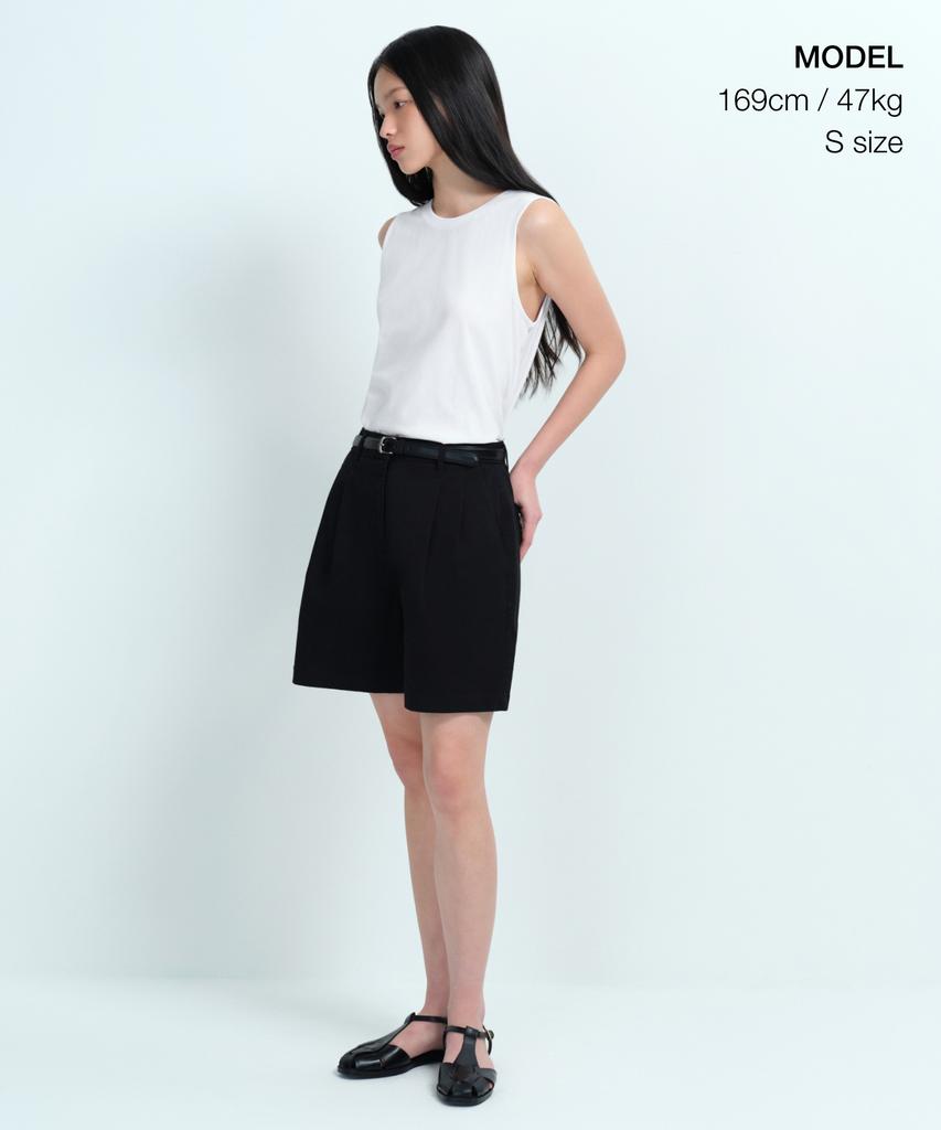 MUSINSA STANDARD WOMAN Женский базовый топ без рукавов [Белый]