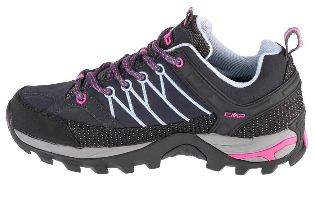 CMP Rigel Low, Womens Black Trekking Shoes
