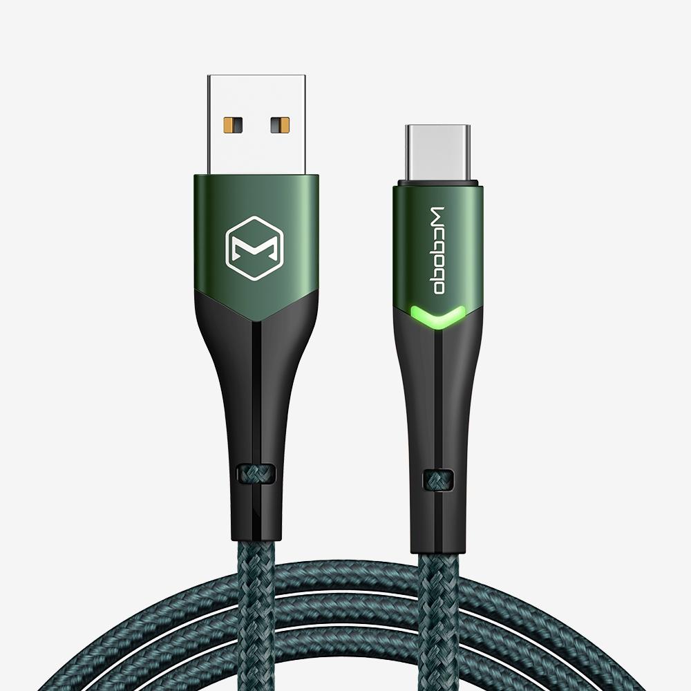 Mcdodo Phone Cable Fast Charging Usb-C Usb Type C 1M Qc 4.0 Led