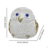 Owl Statue Housewarming Gift Decorative Figurine for Bedroom Office Desk