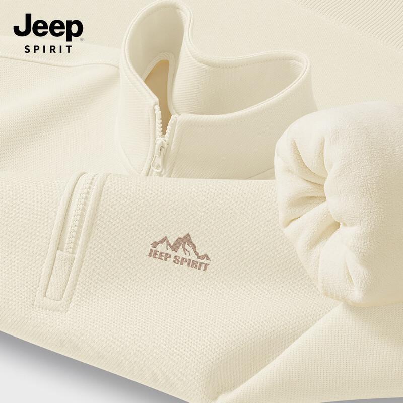 Мужская повседневная толстовка JEEP SPIRIT с флисовой подкладкой