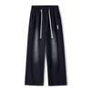 Jeans Men's Work Pants High Street Loose Straight Floor Pants