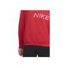 Nike Letter Logo Print Fleece Crew Neck Sweatshirt Women Tops University-Red DX0075-657
