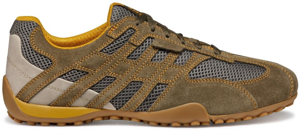 Кроссовки Geox Snake Original Men (U55MNA02214) военный/темно-серый