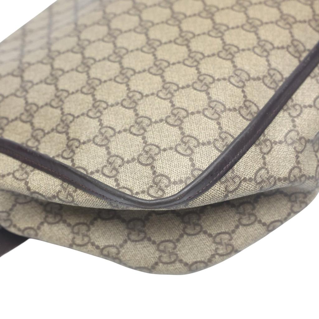 Gucci GG plus GG Supreme Сумка через плечо GG Supreme Canvas Коричневый 201732 002122 Б/у