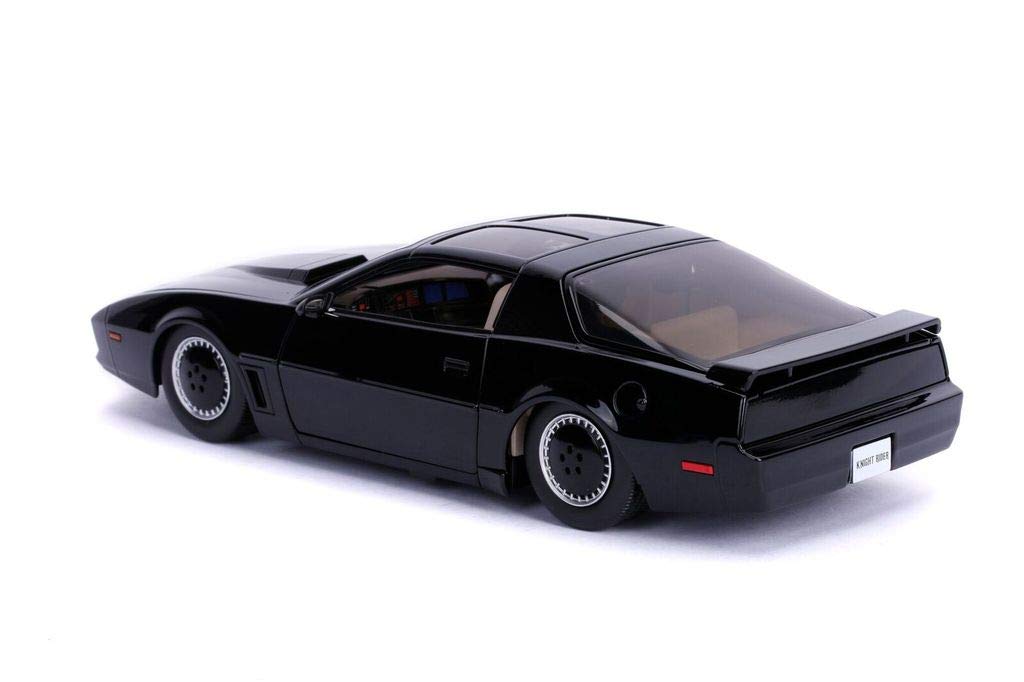 Jada Toys Knight Rider Jada Toys Metals Hollywood Rise Scale Diecast Car with Scanner Light Light Up 1/24 K.I.T.T. (Kit) [Item]