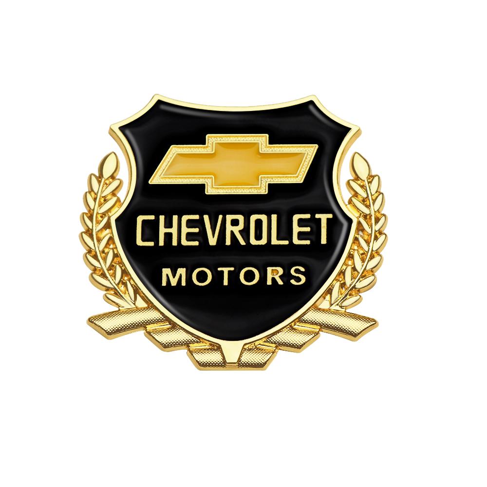 AABHF1 1Pcs Metal Car Emblem Body Trunk Decoration Sticker For Chevrolet Cruze Captiva Lacetti Epica Silverado Trailblazer Colorado