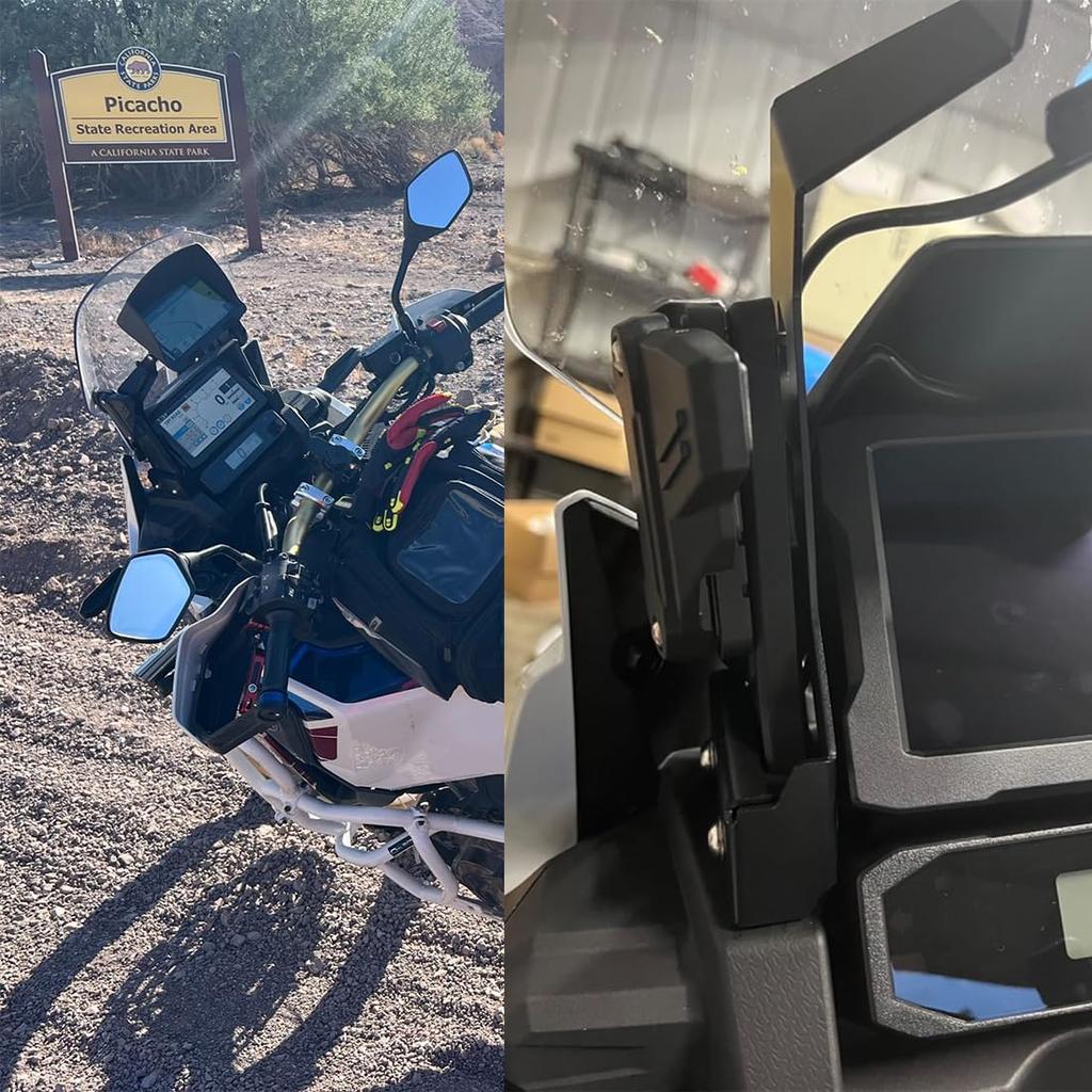 Smartphone / GPS Bar Mount for CRF1100L Africa Twin Adventure ADV Sports 2019-2024 Motorcycle Mobile Phone Stand Holder 12mm 22mm Expansion Crossbar