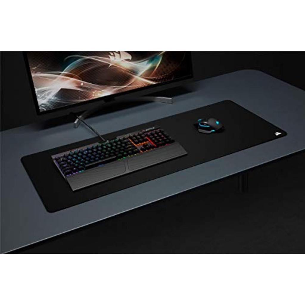 Corsair MM350 PRO Black – Расширенный XL – Водостойкий и грязеотталкивающий игровой коврик для мыши CH-9413770-WW MS471