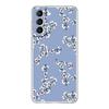 Чехол для телефона Samsung Galaxy S24 Plus S23 S22 S21 S20 FE Ultra 5G S10 S10E S9, мягкий прозрачный силиконовый чехол с цветком 12