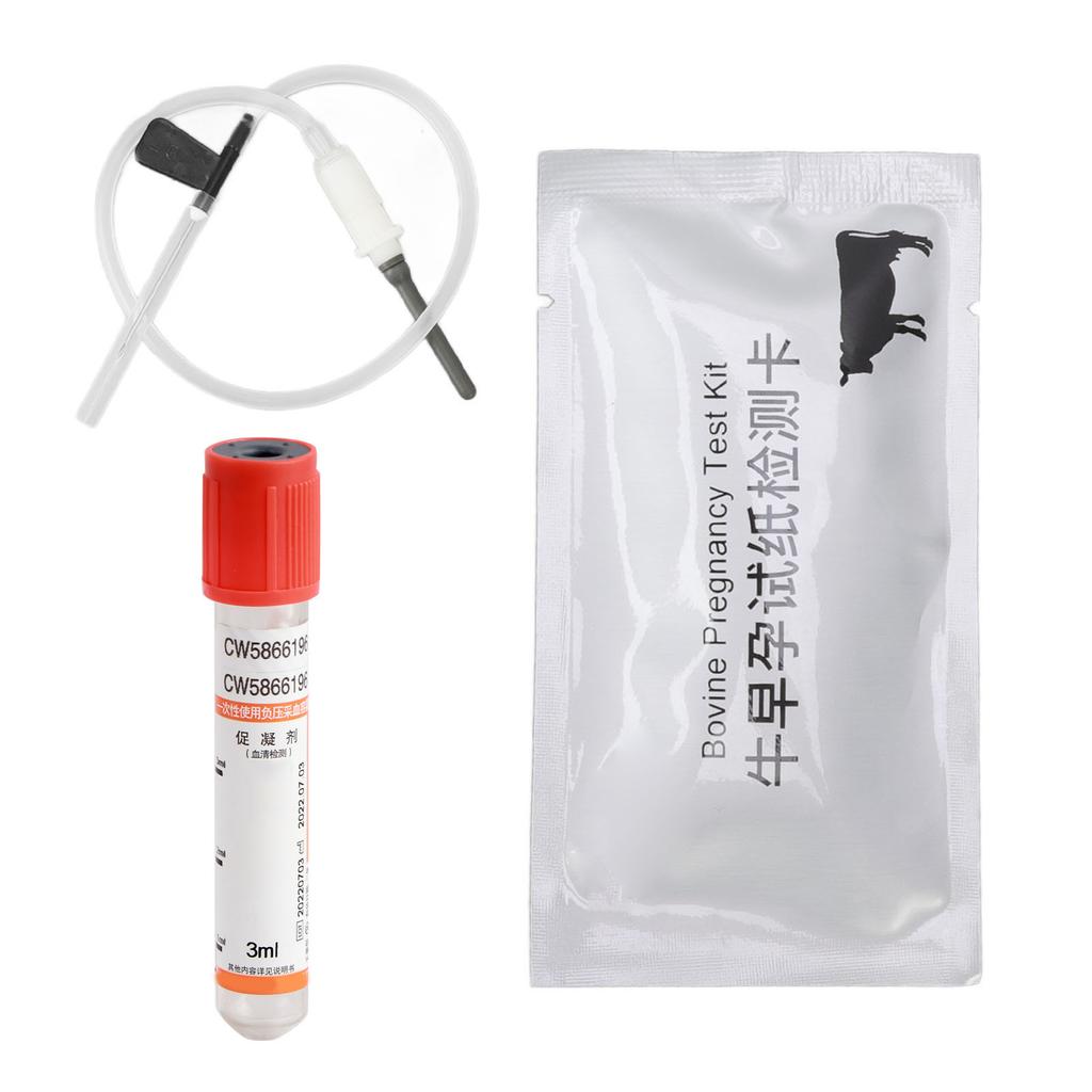 Набор карточек для теста на беременность коровы. Профессиональная карта для быстрого и точного раннего определения беременности.