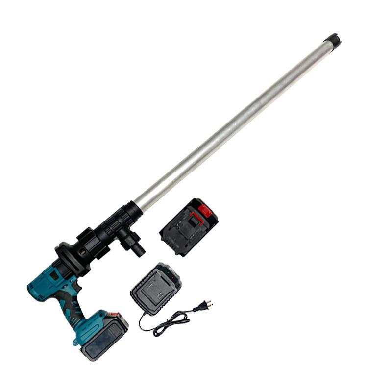 Высокомощный бесщеточный масляный насос, портативный насос для извлечения жидкости, большая емкость, литий-ионный дизельный насосный агрегат, синий