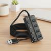 With Switch USB 3.0 Hub 4 Port Multiple Expander Hub USB Docking Stations  For Laptops