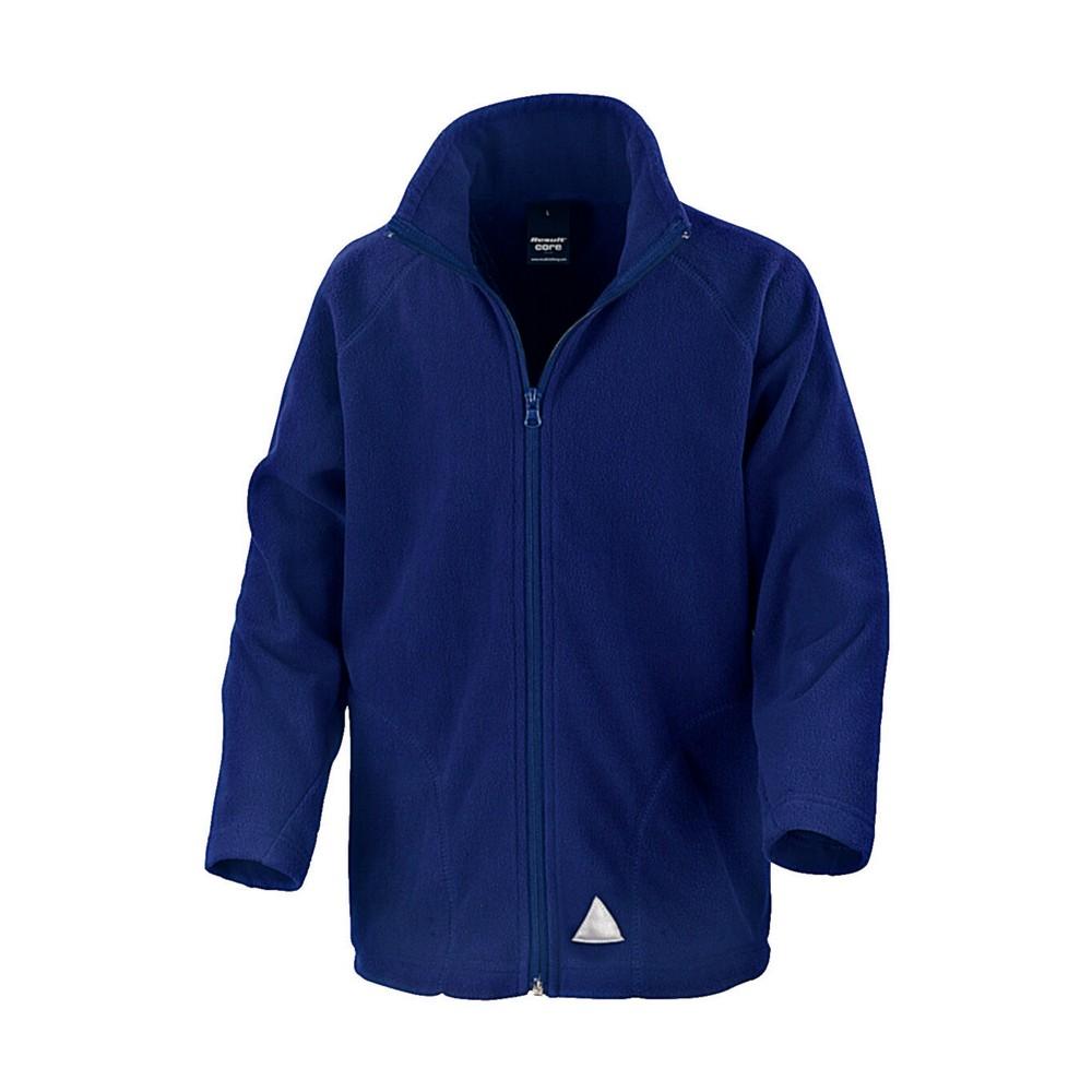 Result Core Childrens/Kids Plain Microfleece Jacket