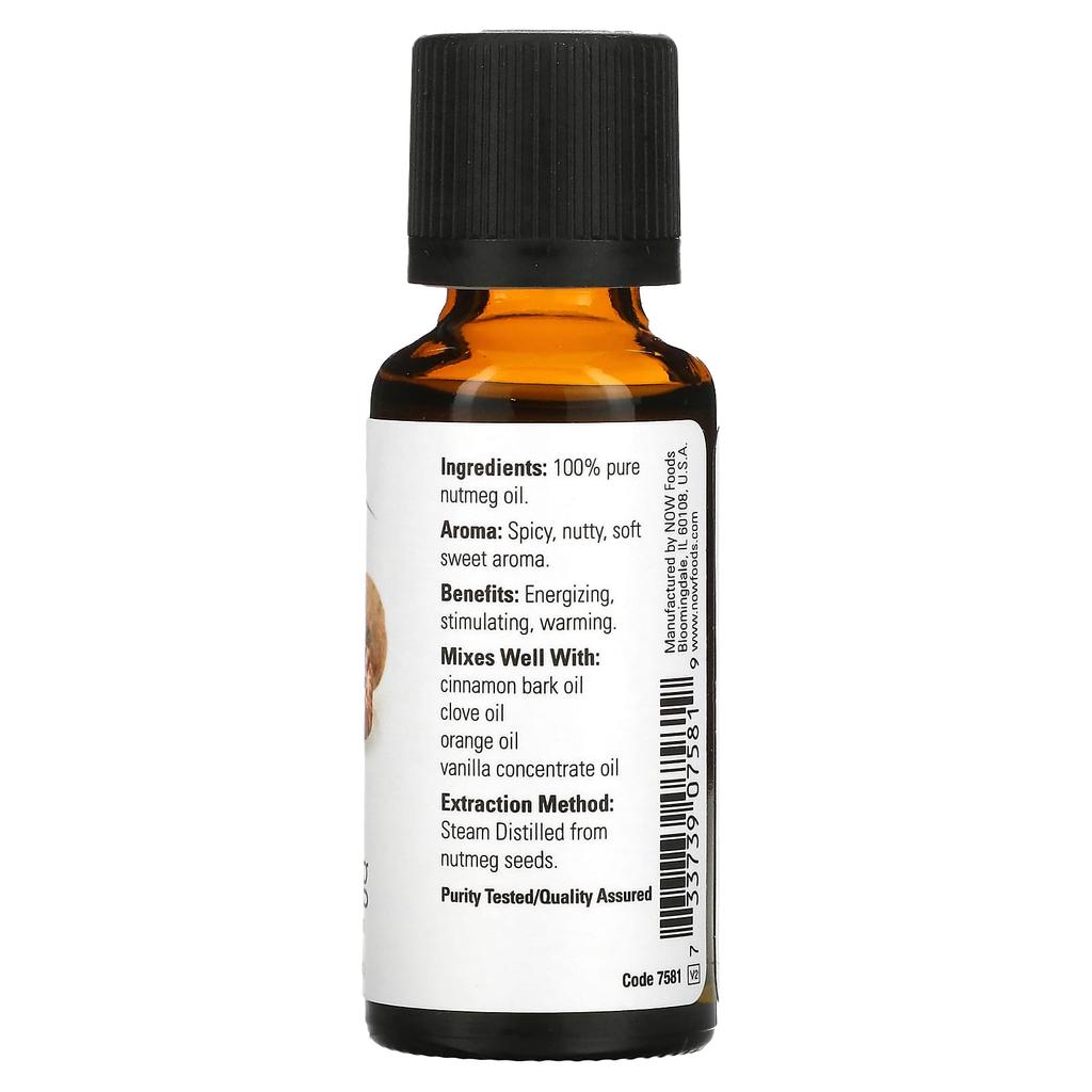 Essential Oil, Nutmeg, 1 Fl Oz (30 Ml)