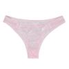 Chic Underpants Flower Embroidery Anti-septic Underwear Lace No Constraint Lady Briefs Women Garment