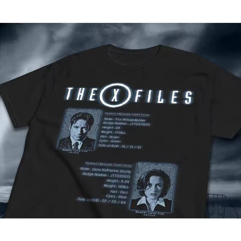 X-Files T shirt: "Very Suspect" Men's T shirt Summer New Y2K Cotton Casual Fashion Unisex T shirt
