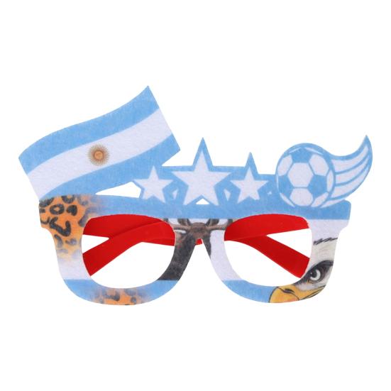 2026 Football Game Glasses Novelty Soccer Themed Party Eyeglasses National Flag Eyewear for Sports Party Favors Photo Props