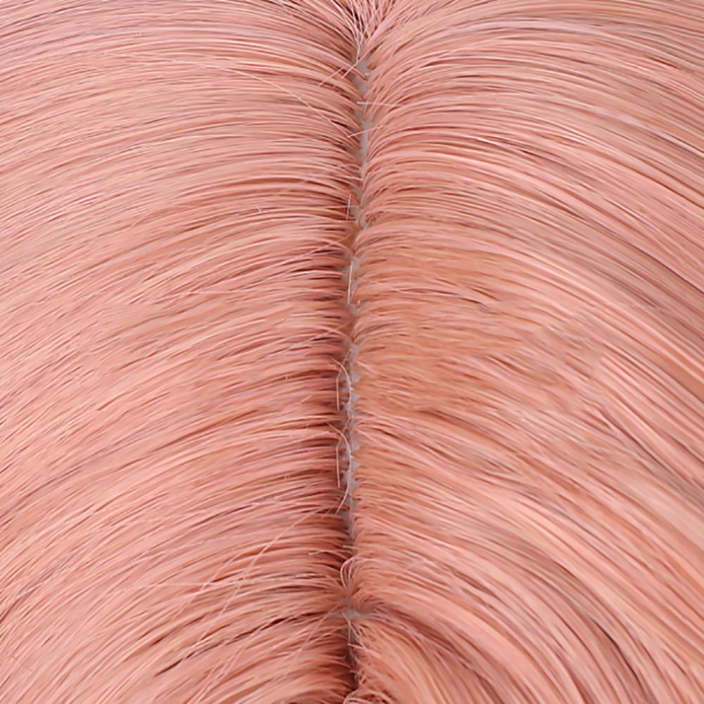 HAIRJOY Синтетические парики для косплея Sabito, короткие, кудрявые, розовые, с сеткой для парика