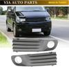 Front Bumper Fog Light Frame Right Left 2 Piece Set for Transporter T5 2003-2010 OEM 7H0807489B 7H0807490B