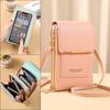 Women Bags Soft Leather Wallets Touch Screen Cell Phone Purse Crossbody Shoulder Strap Handbag for Lady