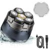 New Electric Shaver Six-blade Whole Body Washable Shaver Magnetic Intelligent Bald Head Machine