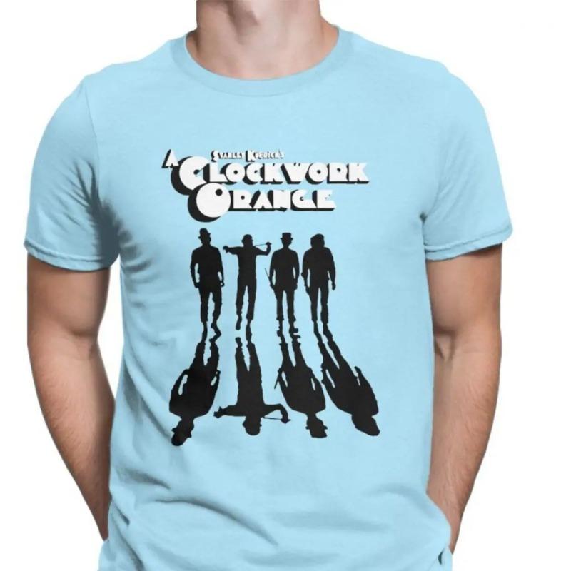 Clockwork Orange Shadows Tshirts Men Walk Mechanics Kubrick Darkness Fun Cotton Tee Tops Shirt