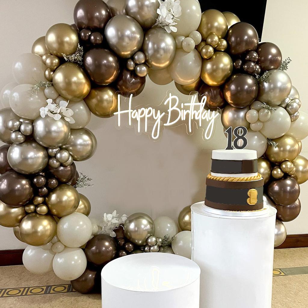 Сине-золотой шар гирлянда арка комплект декор для дня рождения фольга латексный шар свадьба день рождения вечеринка детский душ детский шар