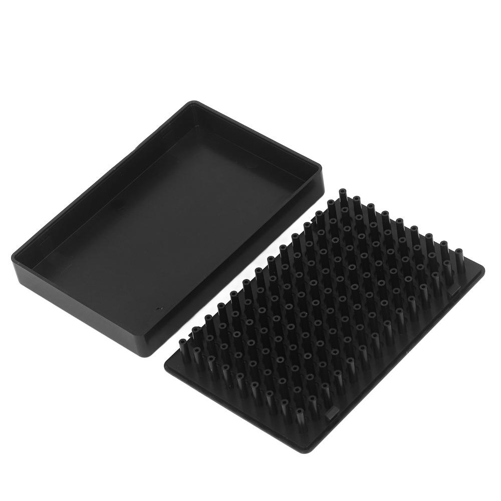 Подставка для покраски с отверстиями 15x10x2 см Держатель для аэрографа Сборка моделей и поделки своими руками