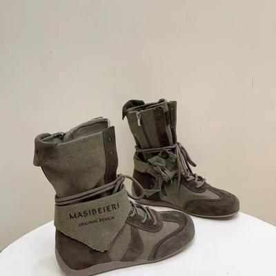 Женские ботинки Мартин, новые осенние, ретро, на шнуровке, матовые, в стиле локомотива, легкие и удобные, ботинки в стиле пустоши, рабочие ботинки