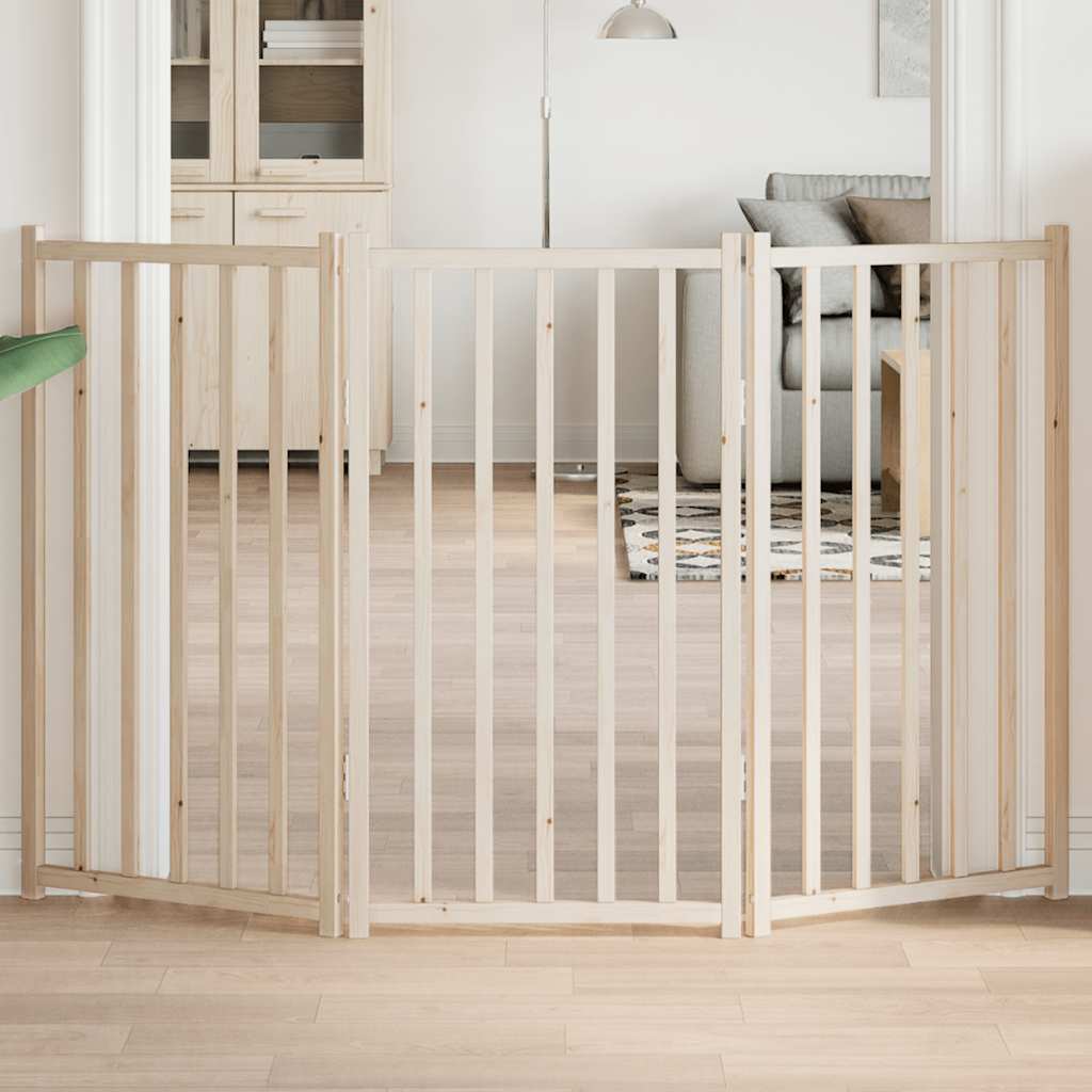 Vidaxl Складная Защитная Калитка для Собаки, 3 Панели, 150 см