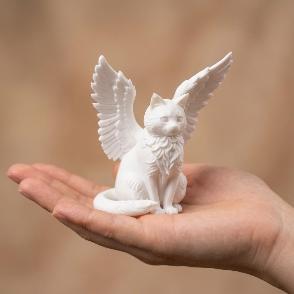 Коллекция 3D-печать Статуэтка кошки Украшение для дома Скандинавский стиль Статуэтка волка Забавные Кавайные Настольные украшения Гостиная