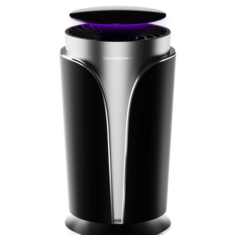 Безопасная и стильная внутренняя лампа от комаров: Электрическая ловушка без излучения, безопасная для детей