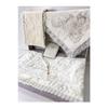 5 Piece Velvet Prayer Mat Set With Dowry Bundle Box Bride And Groom Set