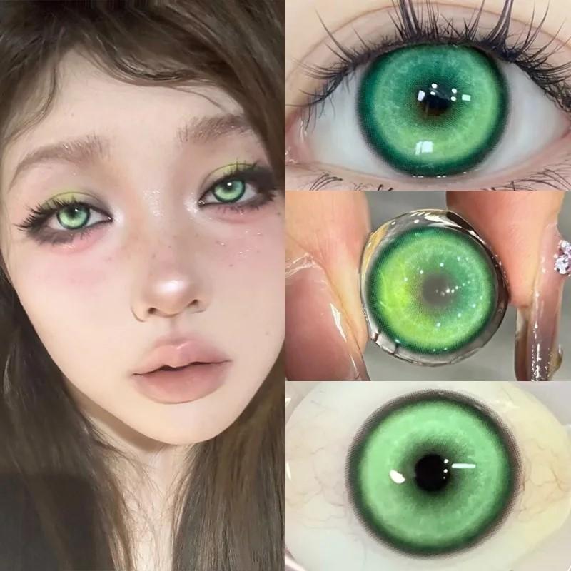 Graded Color Contact Lenses JeweLens 2pcs Anime Cosplay