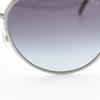 CHANEL sunglasses 4206 Silver / blue plastic Women Used
