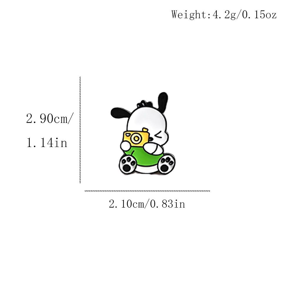 Японская брошь Sanrio Pompompurin – Милый мультяшный собачка, булавка, аксессуар для украшения