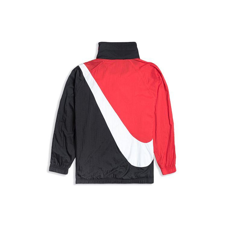 Nike Тканая куртка-галочка с большим логотипом Мужская спортивная одежда BV3685-010