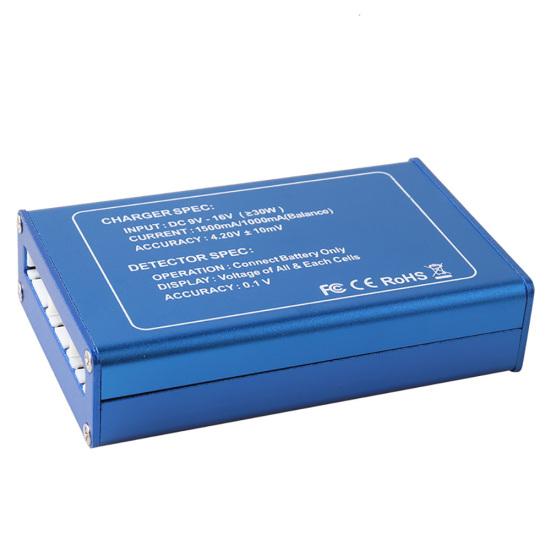 BC-4S15D литиевый аккумулятор балансировочное зарядное устройство Lipo напряжение дисплей детектор 1500мА