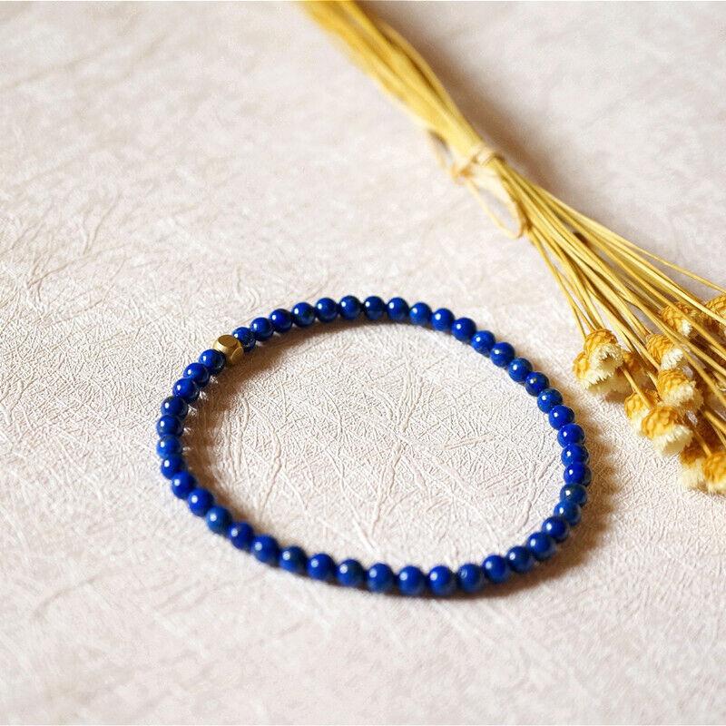 Natural Stone Lapis Lazuli Bracelet for Men and Women