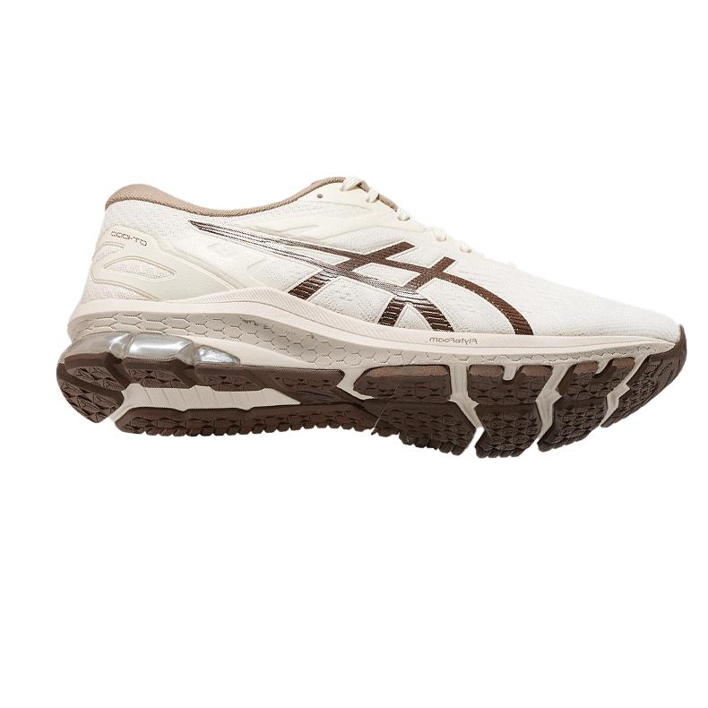 Asics GT-1000 10 Comfortable Low-Top Running Shoes Men Sneaker White Brown 1011B836-100