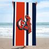Пляжное полотенце с принтом Cleveland Indians, большое, мягкое, быстросохнущее, для пляжа, кемпинга, плавания